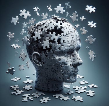 cerveau en forme de puzzle symbolisant le neurodeveloppement