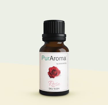 PurAroma Rose essential oil 10ml bottle