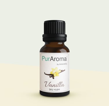 PurAroma Vanilla essential oil 10ml bottle