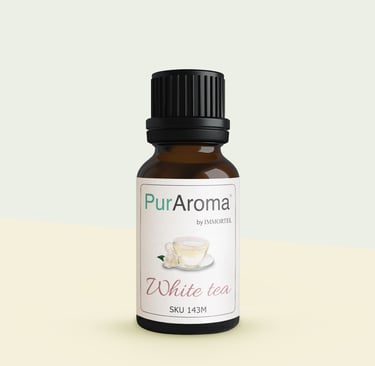 PurAroma White Tea essential oil 10ml bottle