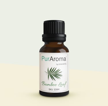 PurAroma Bamboo Leaf essential oil 10ml bottle