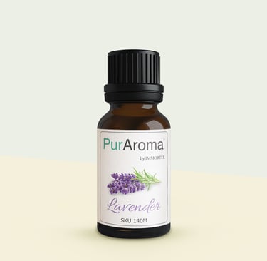 PurAroma Lavender essential oil 10ml bottle