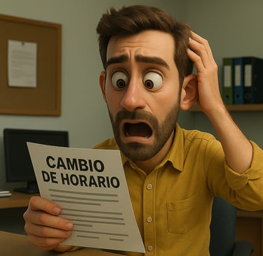 cambio horario