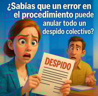 despido colectivo nulo