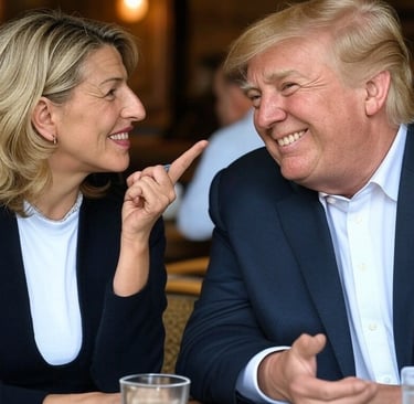 Yolanda Diaz Trump