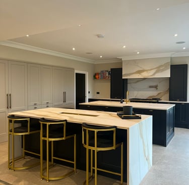kitchen worktops Darras Hall - installed supplied by kitchen worktops Newcastle RH STONE SURFACES