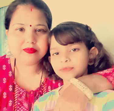 mother and daughter