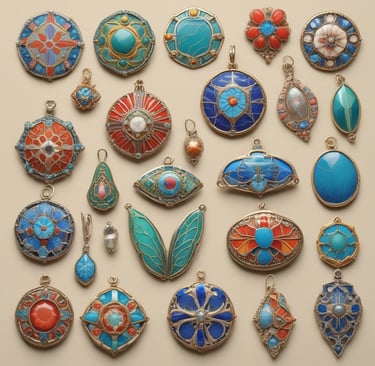 sample of enameling techniques