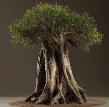 Operculicarya "Big Foot"