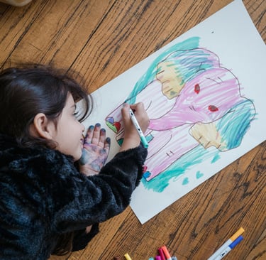 Child coloring