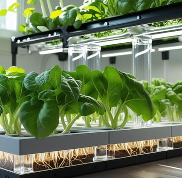 Small Sunlit Hydroponic System