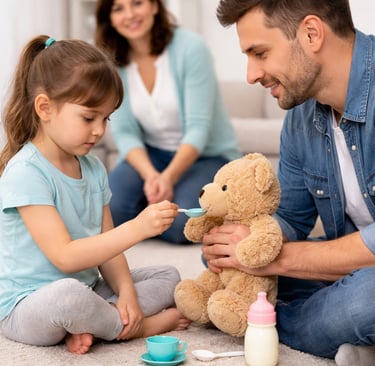 niña-padre-juego-intervención-temprana