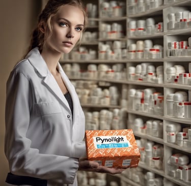 a box of pills with a box of pills