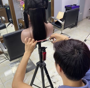 Each Vietsilkhair wig is hand-cut and styled by a professional stylist.