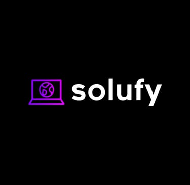 logo solufy agence web Montpellier spécialiste SEO, SEA, sites vitrine et e-commerce