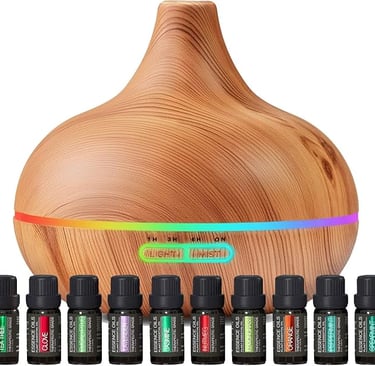 a wooden diffuser with a wooden diffuser and a wooden diffuser