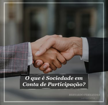O que é a sociedade em conta de participação?