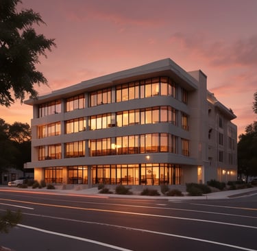 Typical dr. office building 4 story