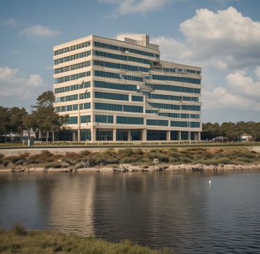 Hospital Structure in Jacksonville perfect for RADAR Imaging of concrete