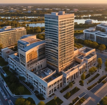 Typical Hospital structure requiring RADAR Imaging of concrete