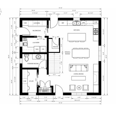 Cadence Interiors Interior Design in Minnesota Remodel Accessible Design Aging In Place Floor plan