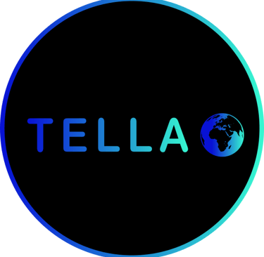 Logo Tella Conseil Pastille noire
