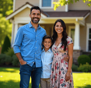 pareja joven tranquila y feliz, protegida con seguro de vida en Infoseguros LLC