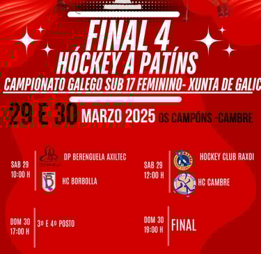 Final A4 Sub 17 Femenino Hockey Club Cambre