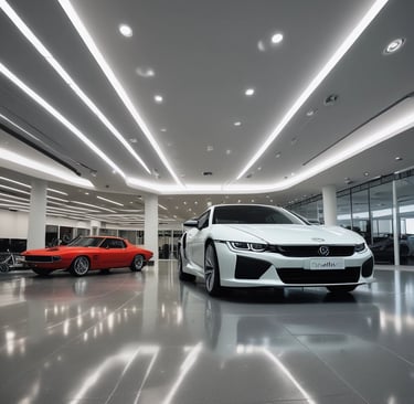 A modern building with a partially visible green wall on the upper level and large glass windows. The sign reads 'The Ridge Club' and is accompanied by the logo of the Prestige Group. The facade features contemporary architecture with clean lines and a mix of stone and glass. There are landscaped plants and trees in the front area, adding a touch of greenery.