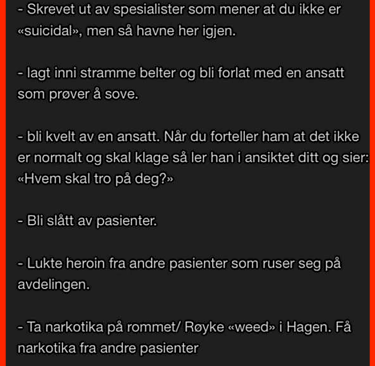 Psykiatrisk avdeling Vinderen, dps,Sidsel Onstad،,Kari Helene Winger,Lene Pribyl,Simona Eskeland,Håkon Kongsrud  