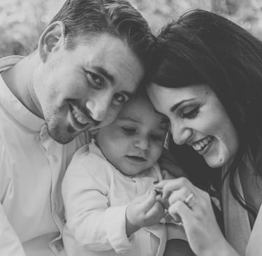 una famiglia felice