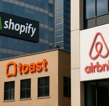 ETFs de Cathie Wood reforçam apostas em Shopify, Toast e Airbnb