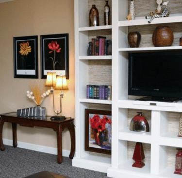 Wall unit a suite