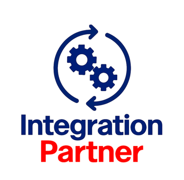 a logo for the integration partner of the integration partner