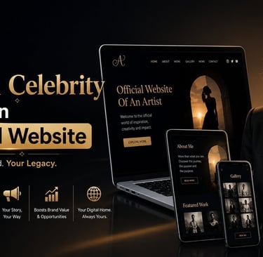 website for every Indian Celebrity
