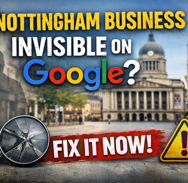 Nottingham business invisible on Google