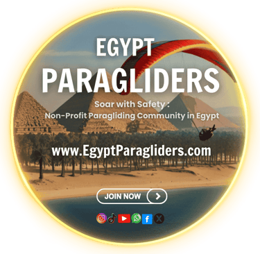 باراجلايدنج في مصر