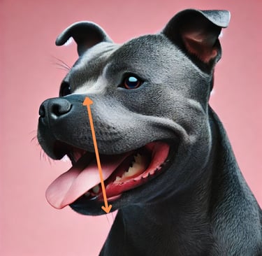 Messanleitung Hecheltiefe Hund