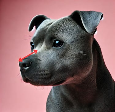 Messanleitung: Nasenlänge Hund