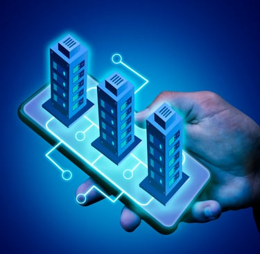 virtual tours, and marketplace solutions to streamline real estate operations and transactions.