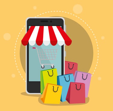 Custom online stores, multi-vendor marketplaces, and inventory management systems 