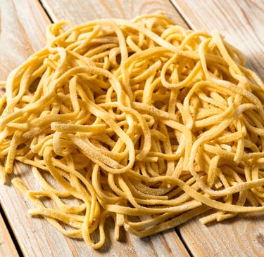 pasta fresca, tagliolini