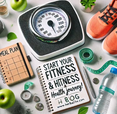 Basic things to start fitness & health journey