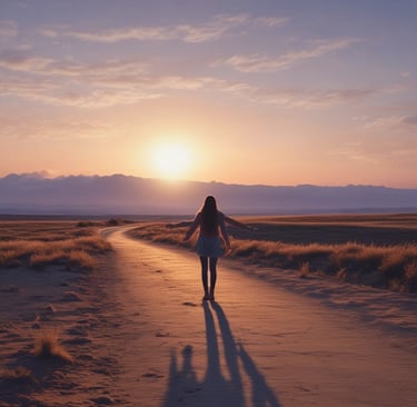 woman showing left hand with wedding band