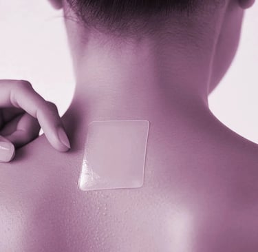 Parches de CBD para tortícolis