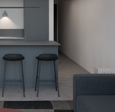 lofto interjero projektas Kaune