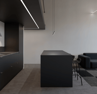 lofto interjero projektas Kaune