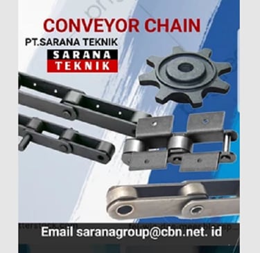 Jual Tsubaki Conveyor Chain, jual Renold Roller Chain, jual Hitachi Roller Chain.
