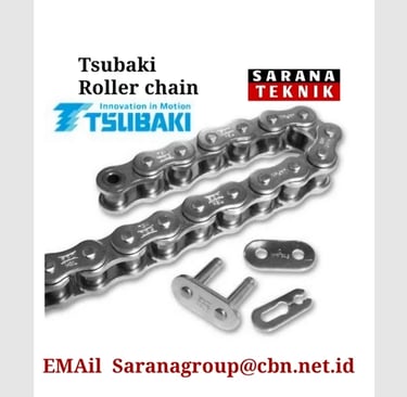 Jual Tsubaki Conveyor Chain, jual Renold Roller Chain, jual Hitachi Roller Chain.