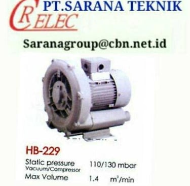 Jual Cuan Fan Ring Blower, jual Crelec Ring Blower, jual Ho Hsing Ring Blower.